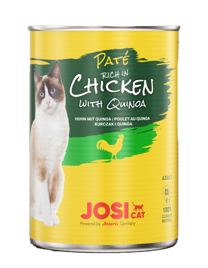 Cat pate Josera JosiCat Pate Chicken with quinoa 400 g - Pate / Soup ...